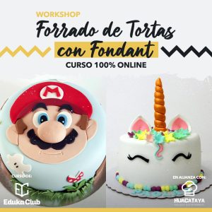 Forrado de torta con fondat